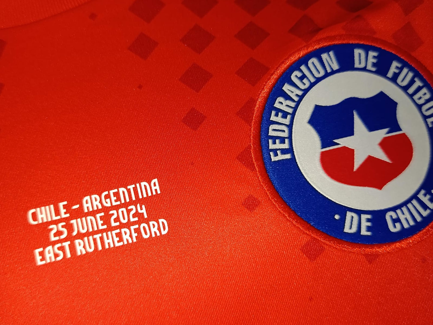 JERSEY CHILE COPA AMERICA VS ARGENTINA LICHNOVSKI #16