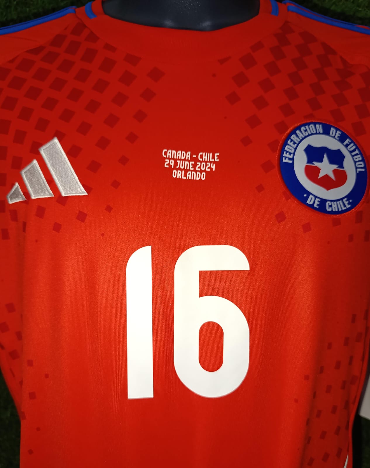 JERSEY CHILE COPA AMERICA VS CANADA LICHNOVSKI #16