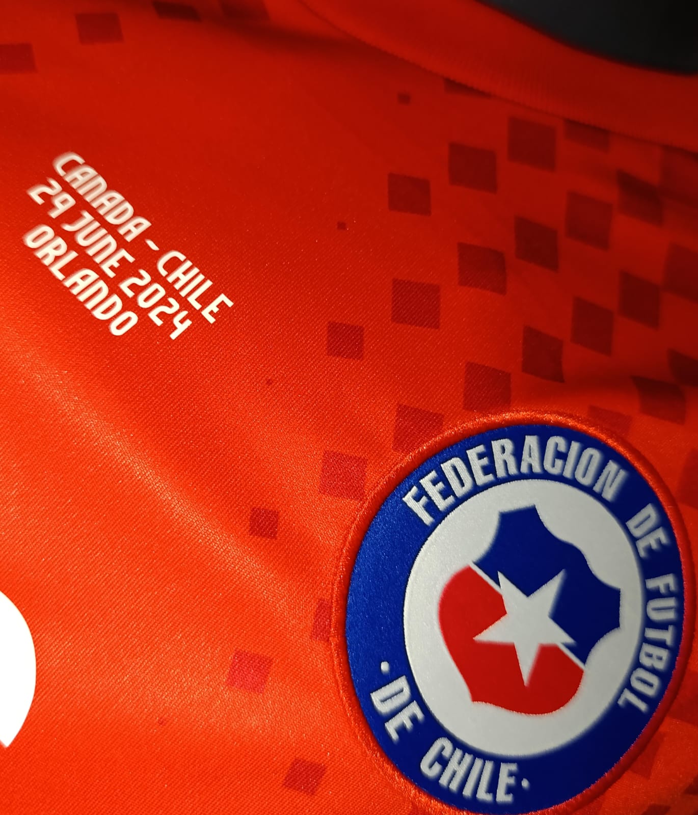 JERSEY CHILE COPA AMERICA VS CANADA LICHNOVSKI #16