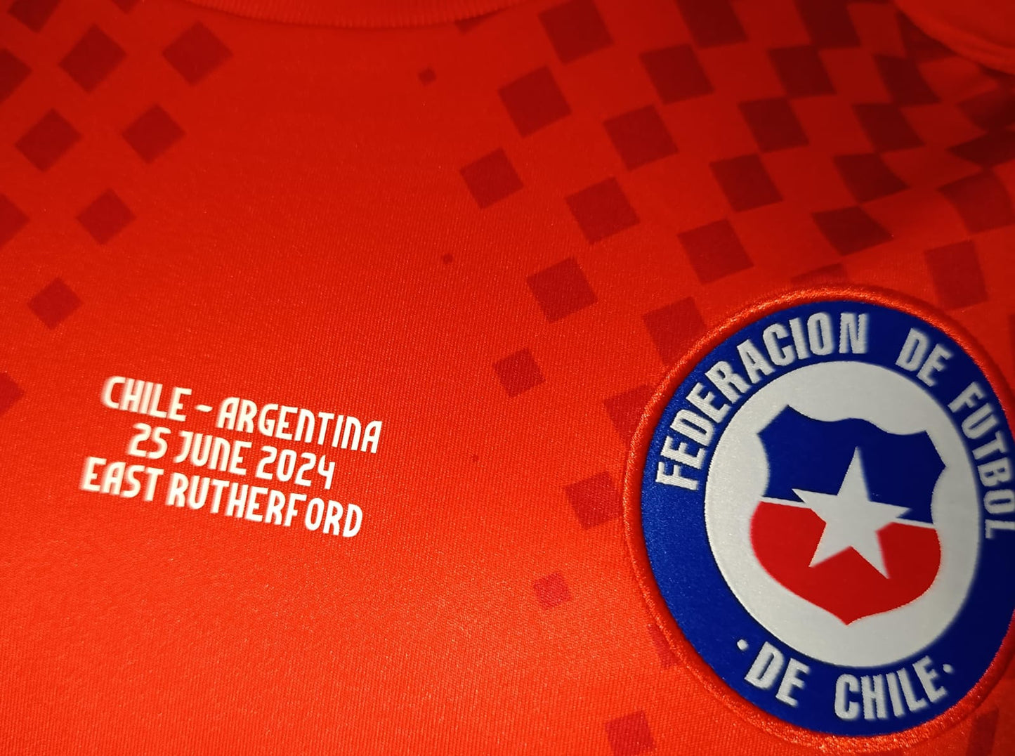 JERSEY CHILE COPA AMERICA VS ARGENTINA MARCELINO #7