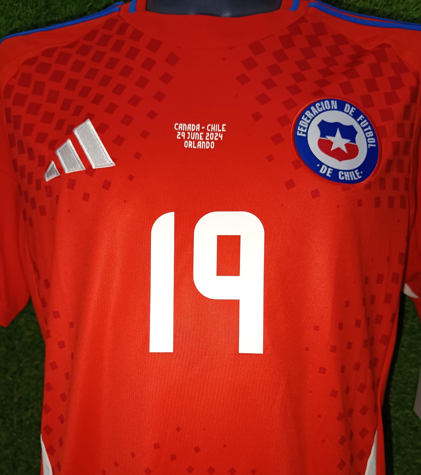 JERSEY CHILE COPA AMERICA VS CANADA BOLADOS #19