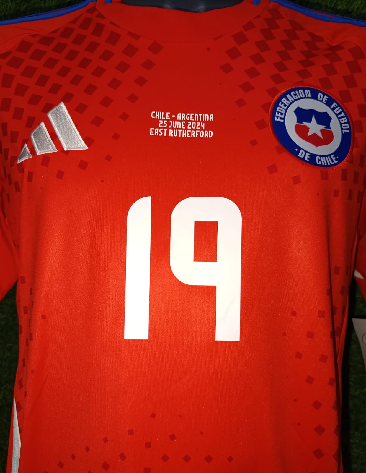 JERSEY CHILE COPA AMERICA VS ARGENTINA BOLADOS #19