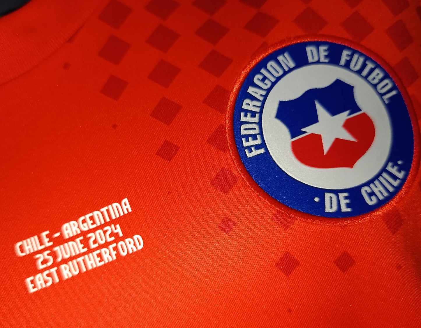 JERSEY CHILE COPA AMERICA VS ARGENTINA BOLADOS #19