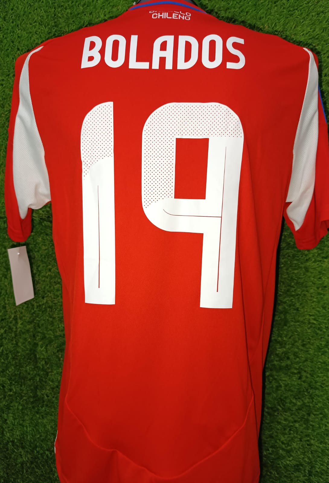 JERSEY CHILE COPA AMERICA VS ARGENTINA BOLADOS #19