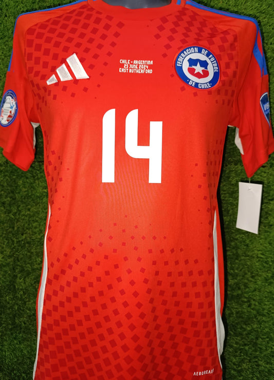 JERSEY CHILE COPA AMERICA VS ARGENTINA ZAVALA #14