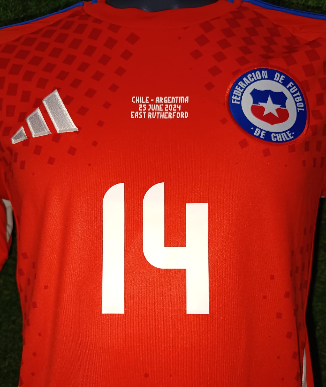 JERSEY CHILE COPA AMERICA VS ARGENTINA ZAVALA #14