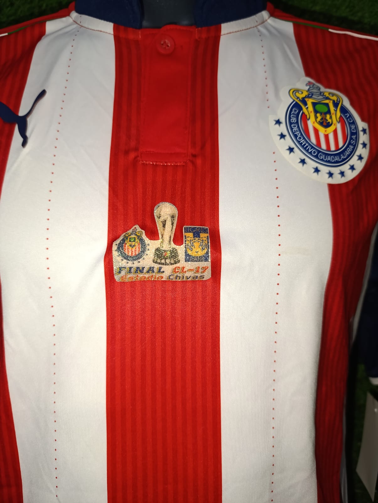 JERSEY CHIVAS FINAL VUELTGA 2017 #3 SALCIDO