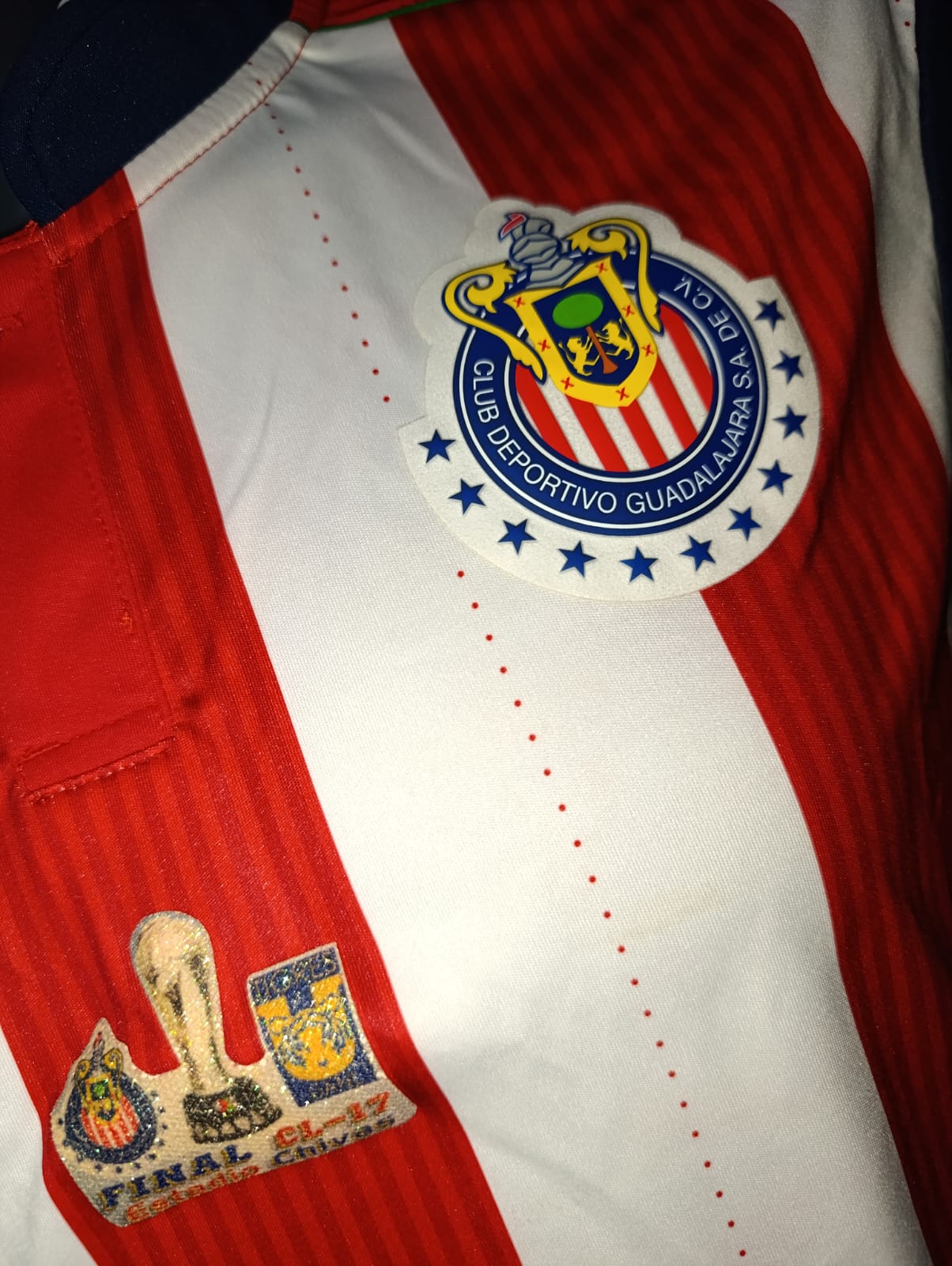 JERSEY CHIVAS FINAL VUELTGA 2017 #3 SALCIDO