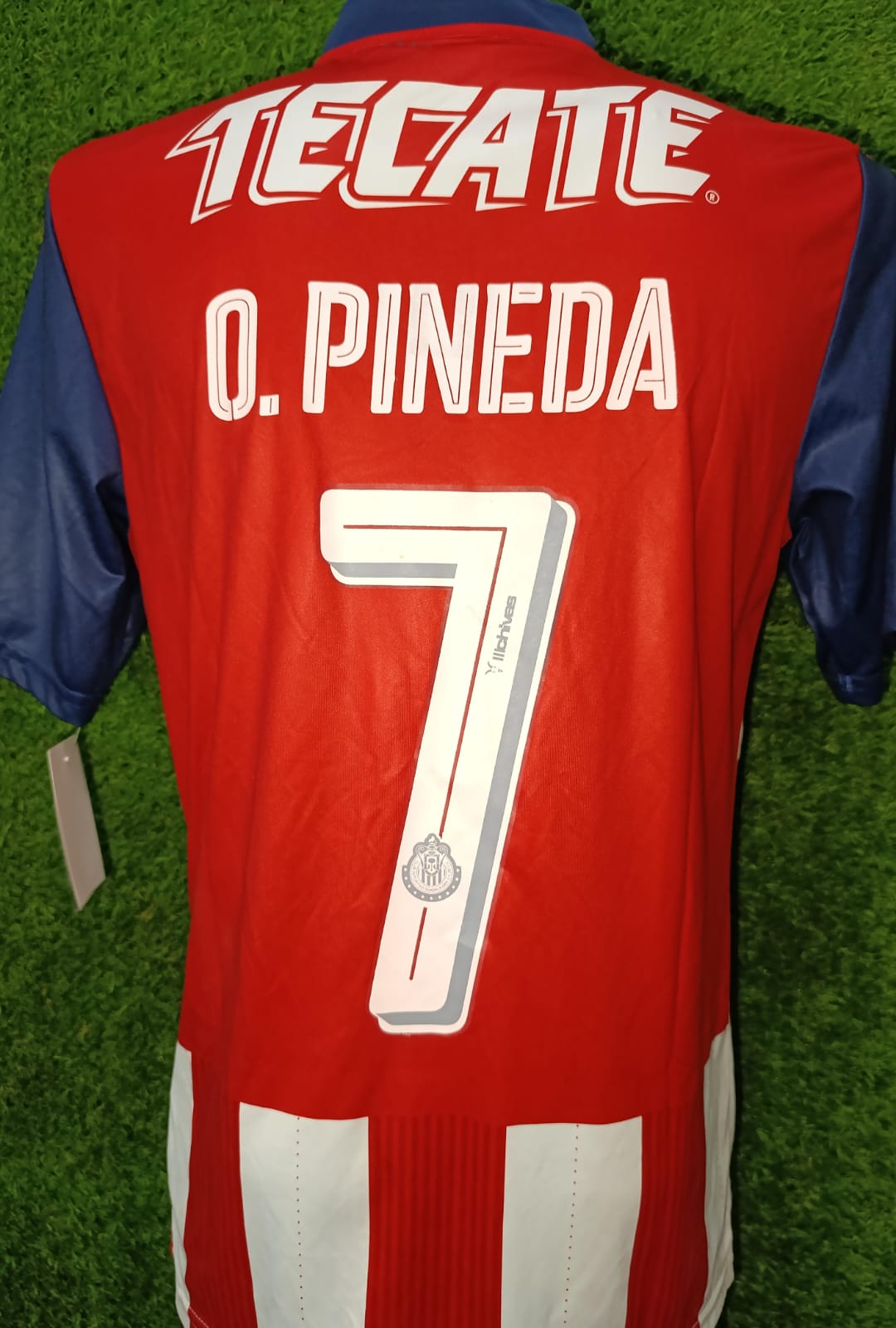 JERSEY CHIVAS FINAL IDA 2017 #7 PINEDA