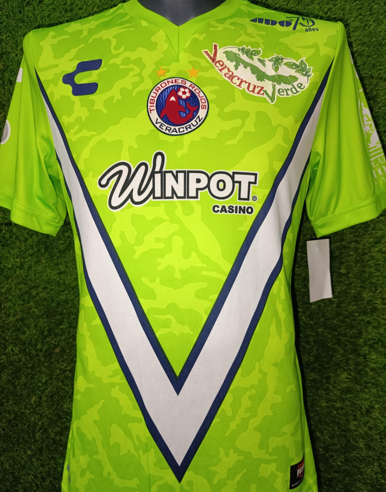 JERSEY TIBURONES DE VERACRUZ UTILERIA #22 VERA