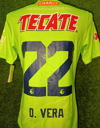 JERSEY TIBURONES DE VERACRUZ UTILERIA #22 VERA