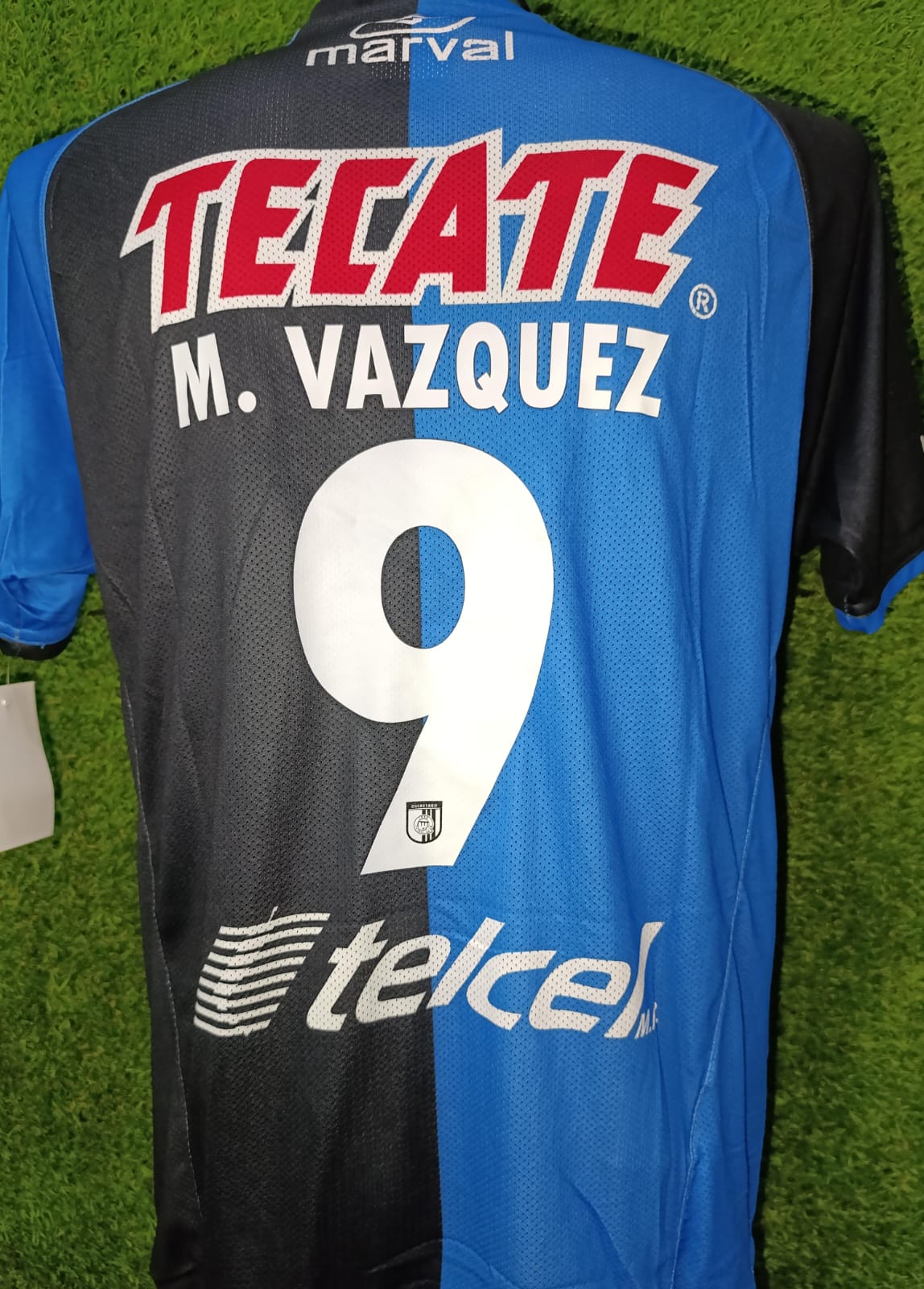 JERSEY QUERETARO UTILERIA #9 M VAZQUEZ