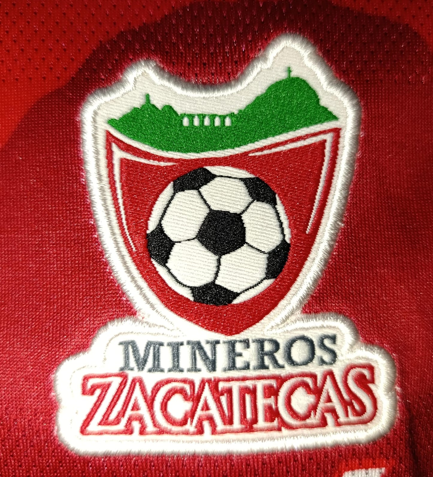 JERSEY MINEROS ZACATECAS UTILERIA #68 PACHECO