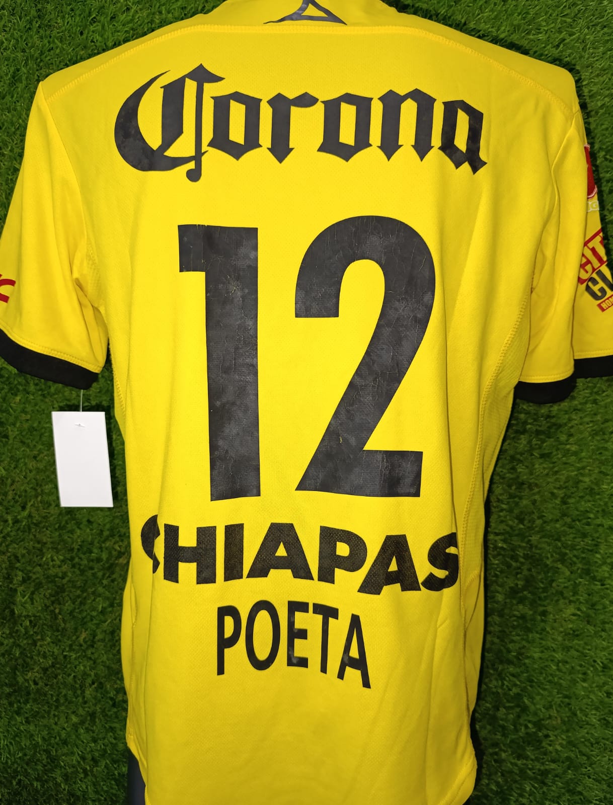 JERSEY CHIAPAS PORTERO UTILERIA #12 POETA