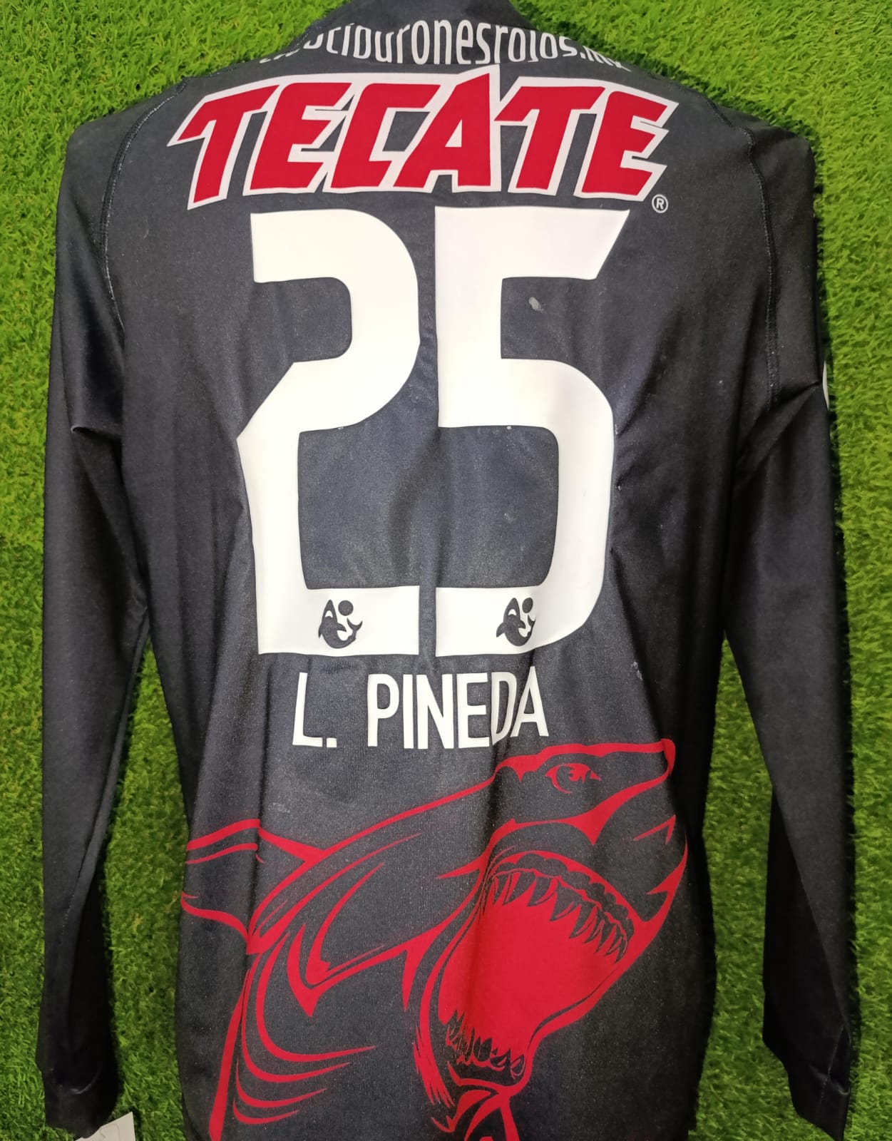 JERSEY TIBURONES VERACRUZ UTILERIA #25