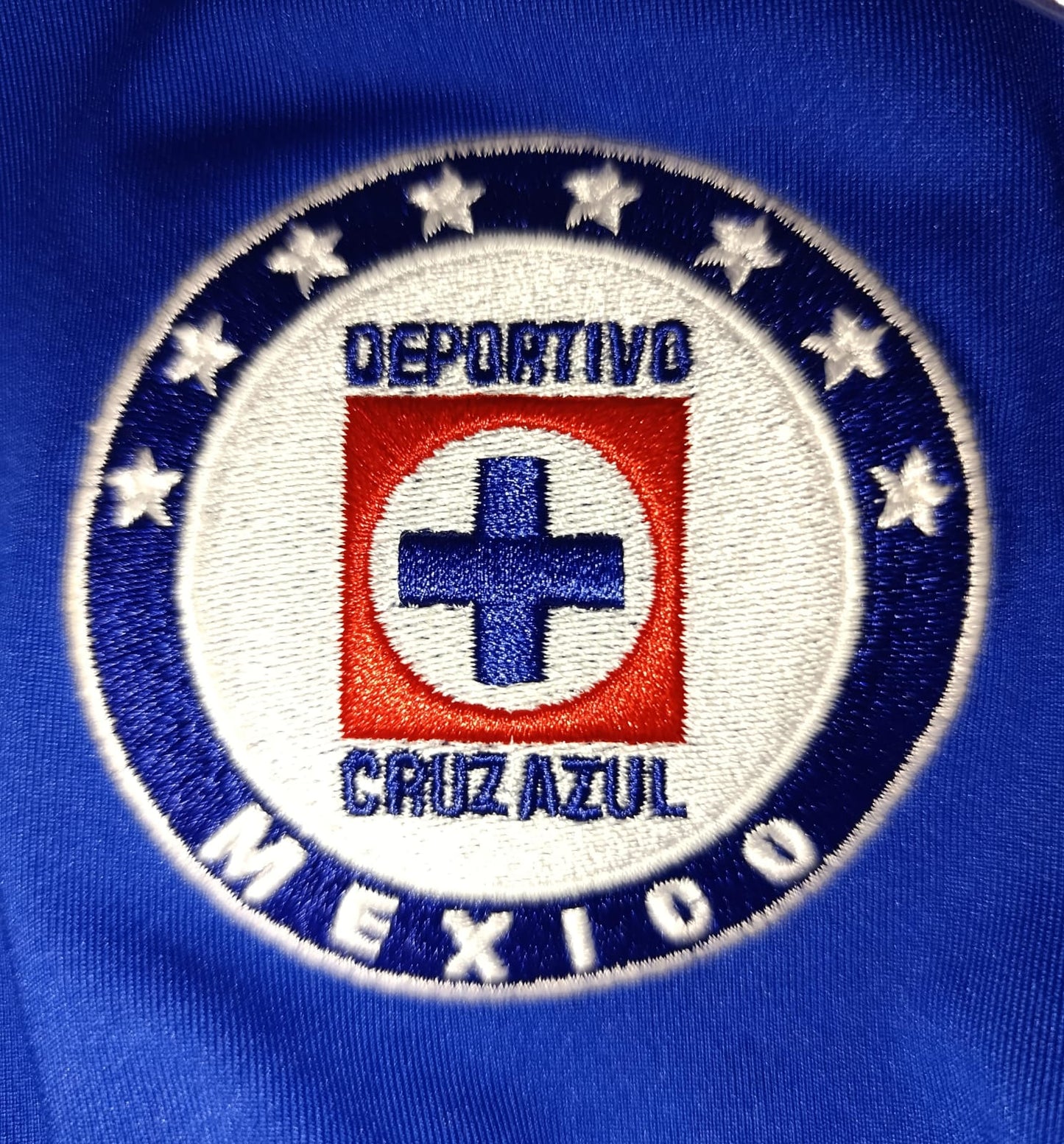 JERSEY CRUZ AZUL UTILERIA #16 CHAVEZ FIRMADA