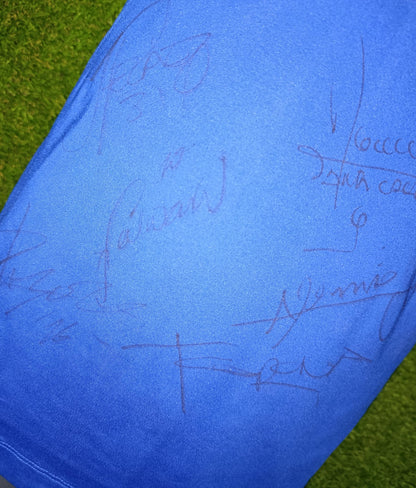 JERSEY CRUZ AZUL UTILERIA #16 CHAVEZ FIRMADA