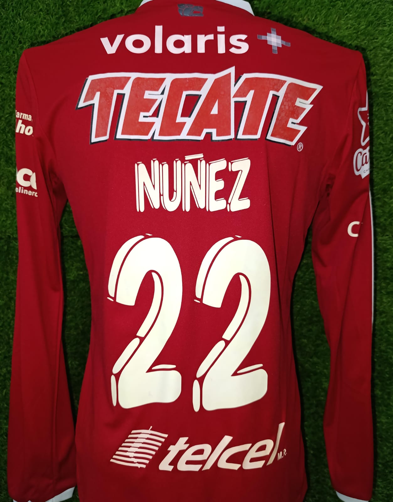 JERSEY XOLOS DE TIJUANA UTILERIA #22 NUÑEZ