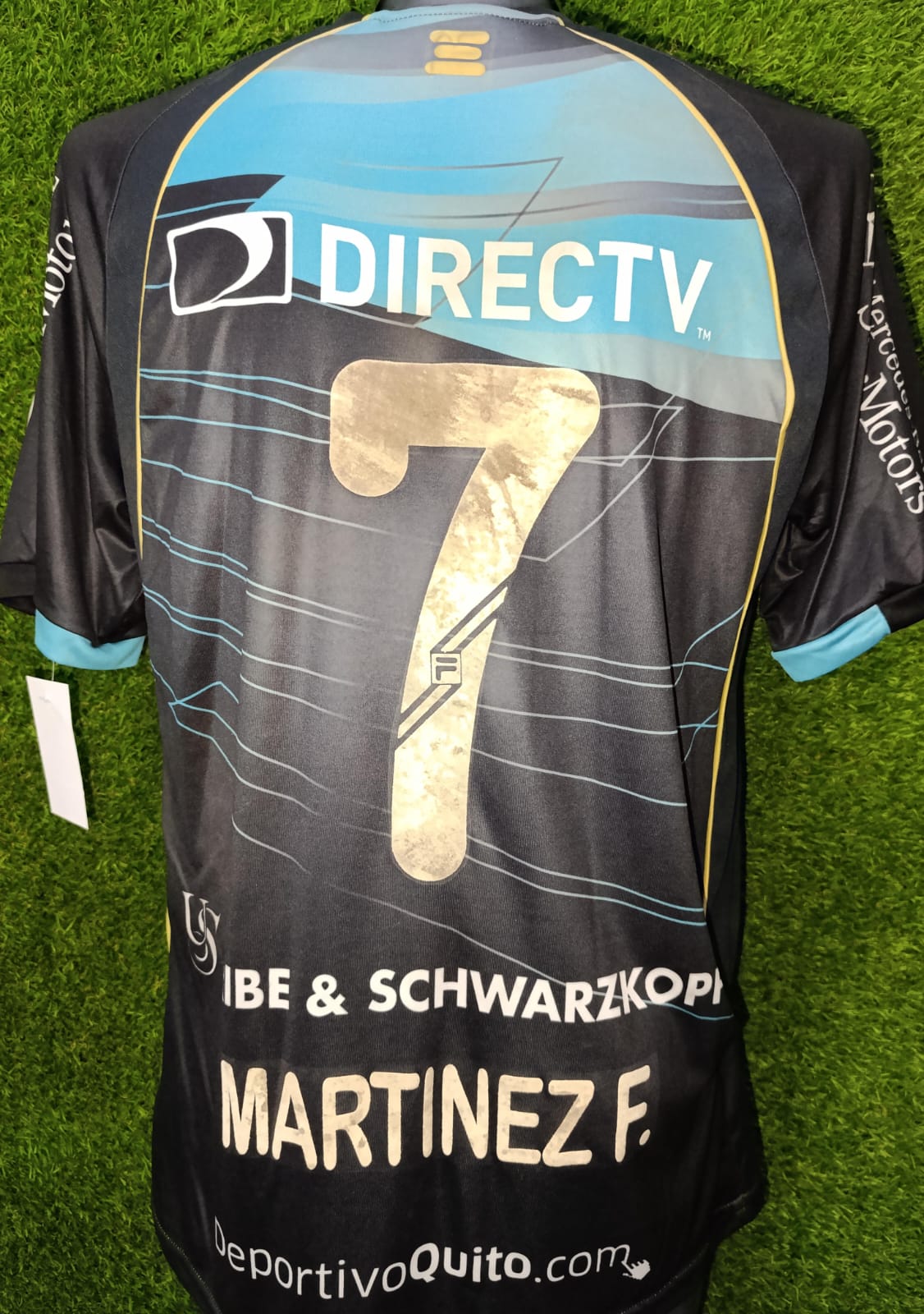 JERSEY DEPORTIVO QUITO LIBERTADORES #7 MARTINEZ