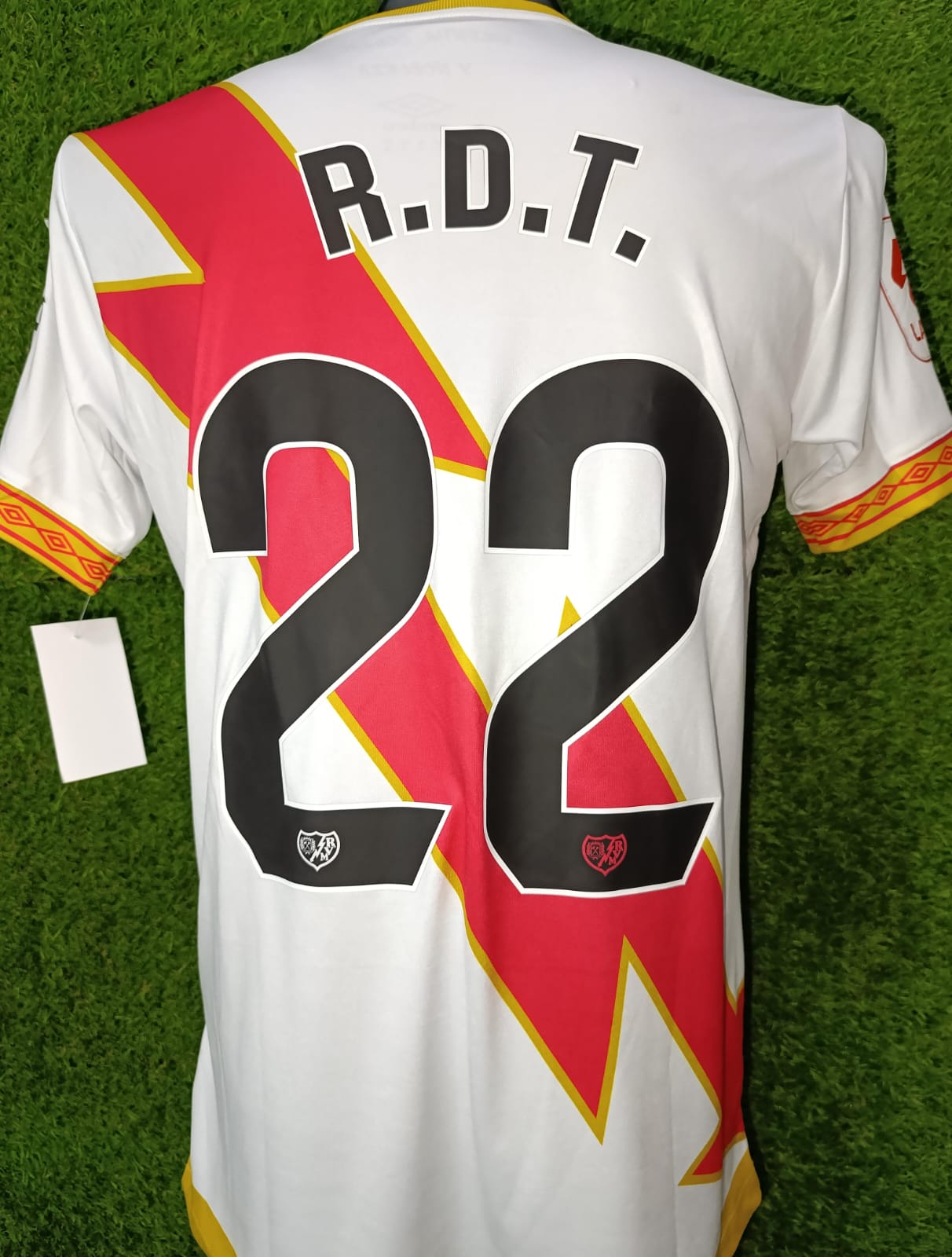 JERSEY RAYO VALLECANO UTILERIA #22 RDT