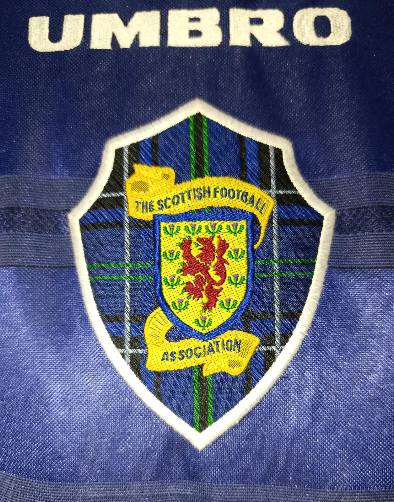 JERSEY ESCOCIA LOCAL 1998