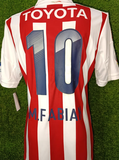 JERSEY CHIVAS UTILERIA 2013 #10 M.FABIAN