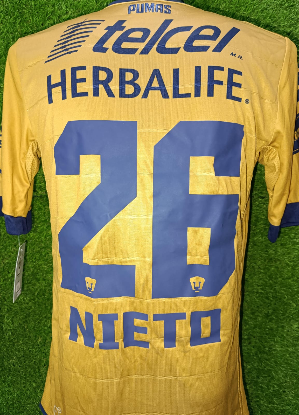 JERSEY PUMAS UTILERIA #26 NIETO