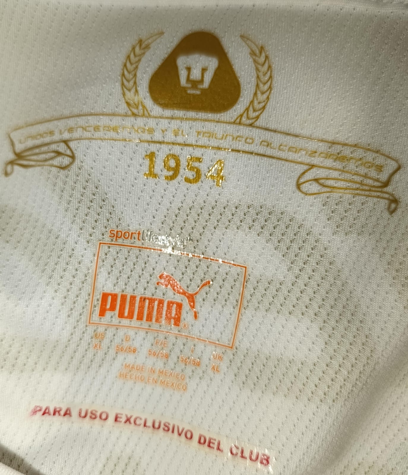 JERSEY PUMAS UTILERIA #3 PALACIOS
