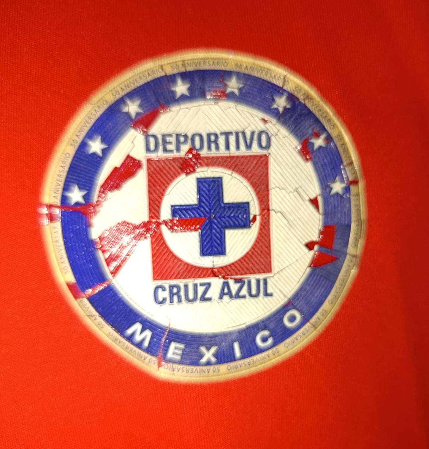 JERSEY CRUZ AZUL UTILERIA L #10 GIMENEZ
