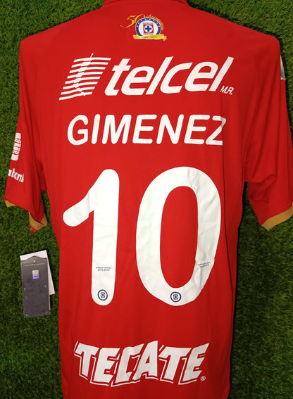 JERSEY CRUZ AZUL UTILERIA L #10 GIMENEZ