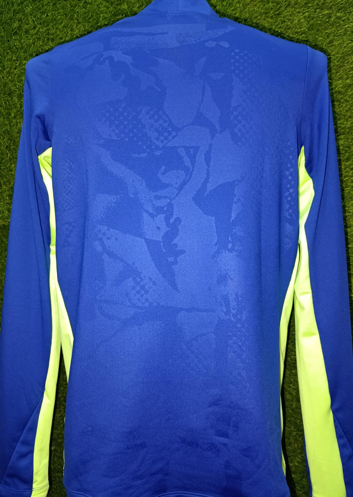 SUDADERA BARCELONA AZUL REY MEDIO CIERRE