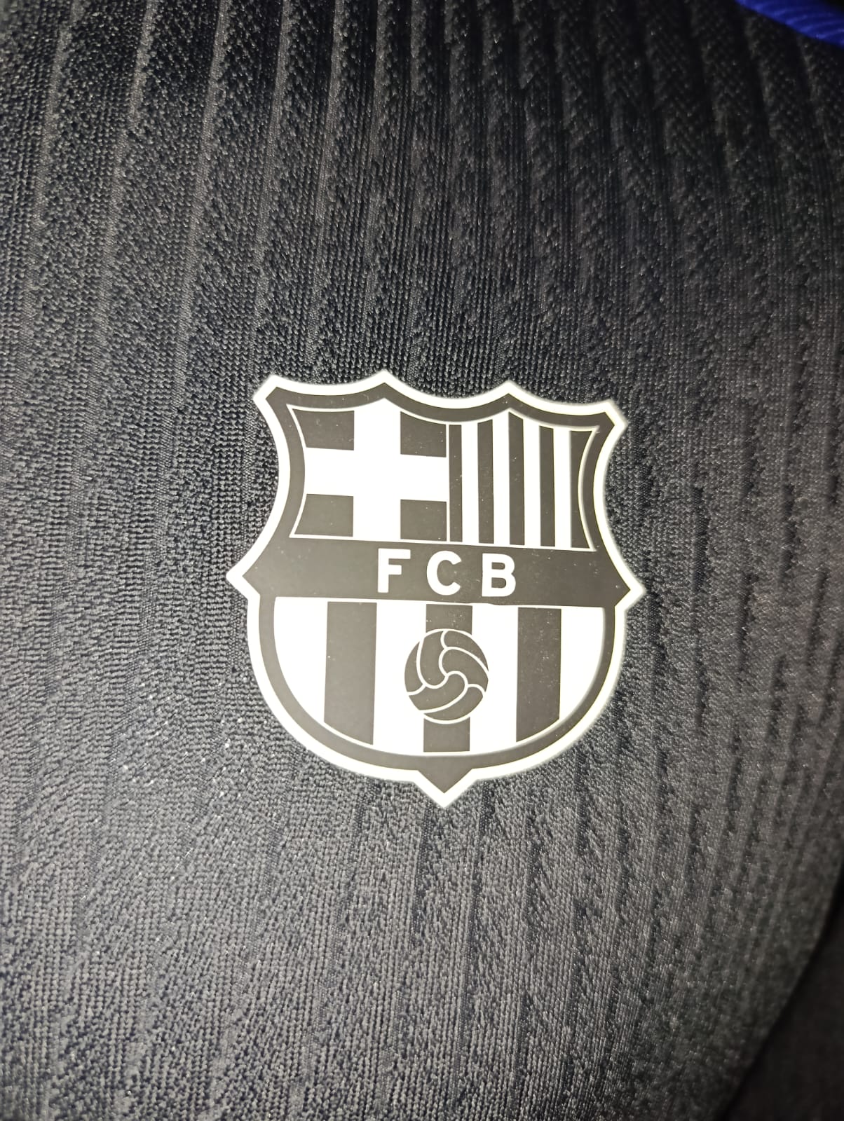 SUDADERA BARCELONA MEDIO CIERRE VERSION JUGADOR UTILERIA