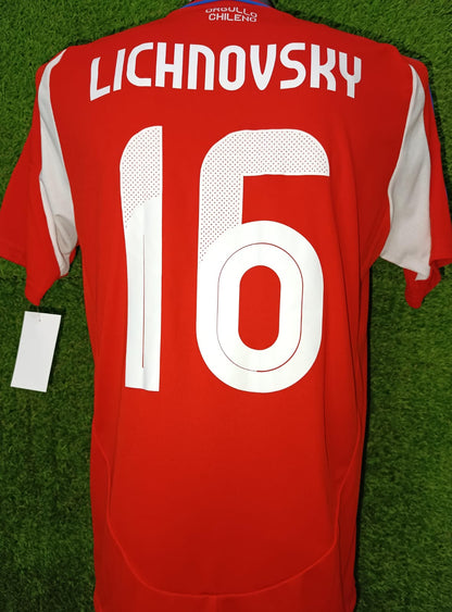 JERSEY CHILE COPA AMERICA VS PERU LICHNOVSKI #16