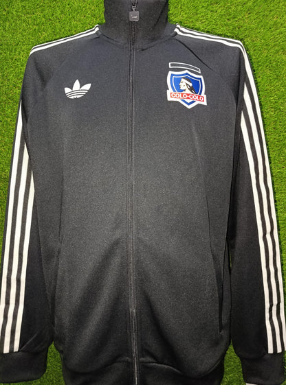 CHAQUETA DEPORTIVO ORIGINALS COLO-COLO NEGRO