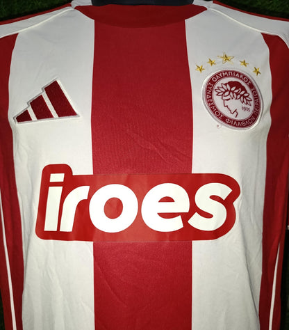 JERSEY LOCAL OLYMPIACOS FC 25/26 #32 HEZZE