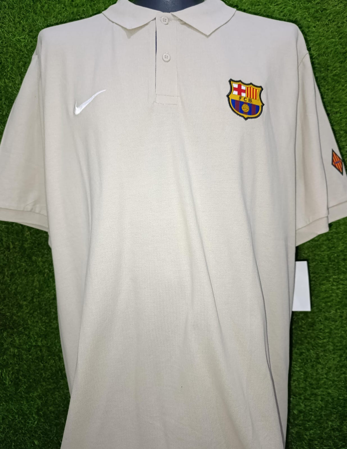 POLO FC BARCELONA BEIGE