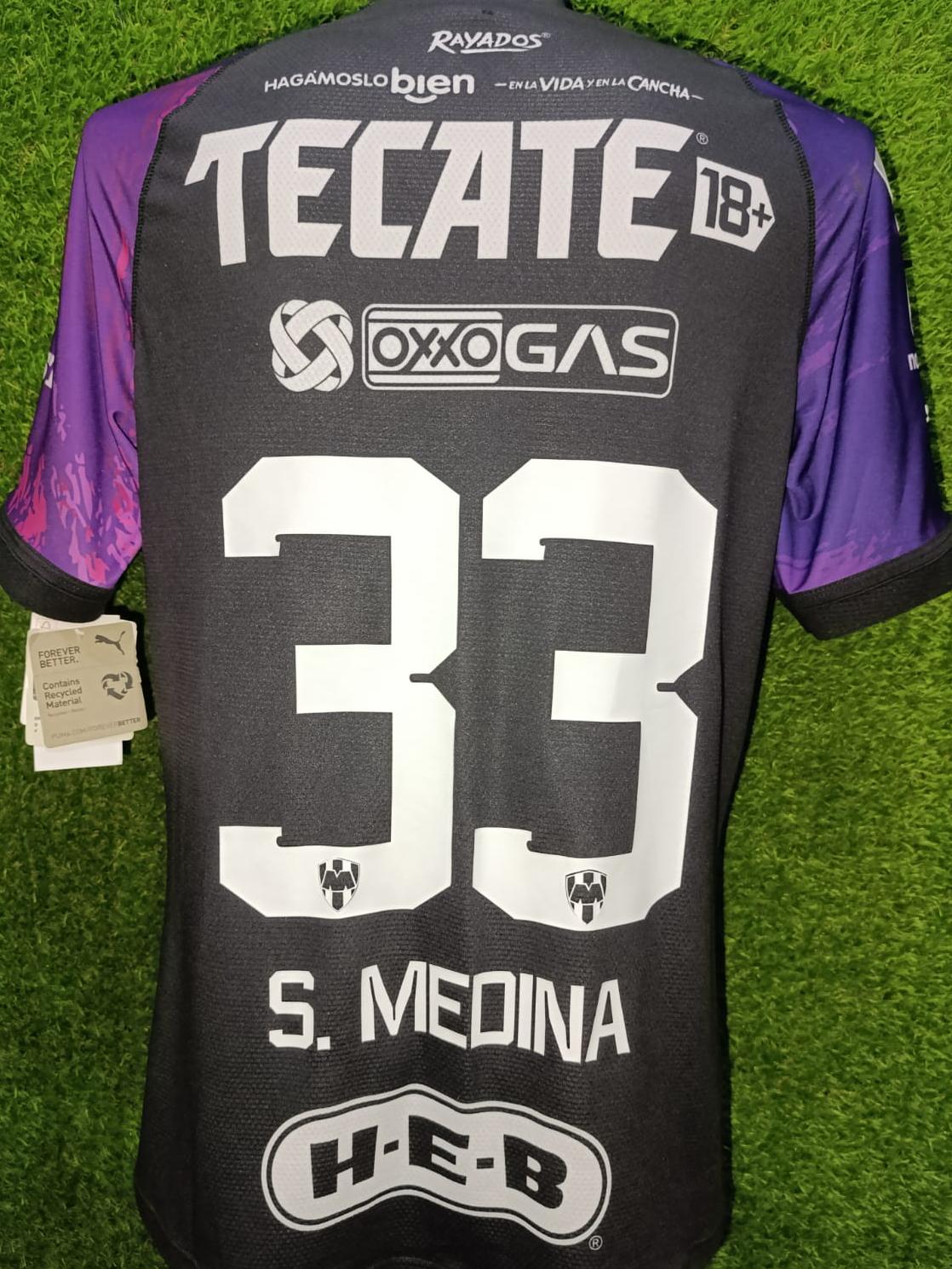 JERSEY MONTERREY ALTERNATIVA #33 MEDINA