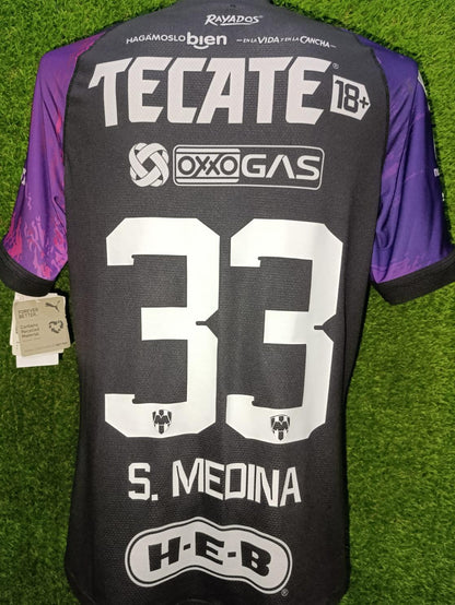 JERSEY MONTERREY ALTERNATIVA #33 MEDINA
