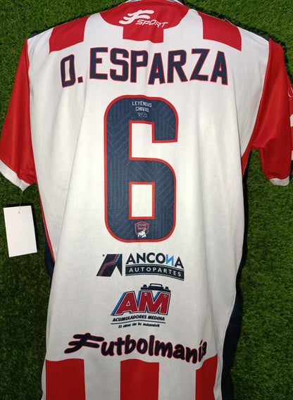 JERSEY LEYENDAS DEL GUADALAJARA #6 ESPARZA