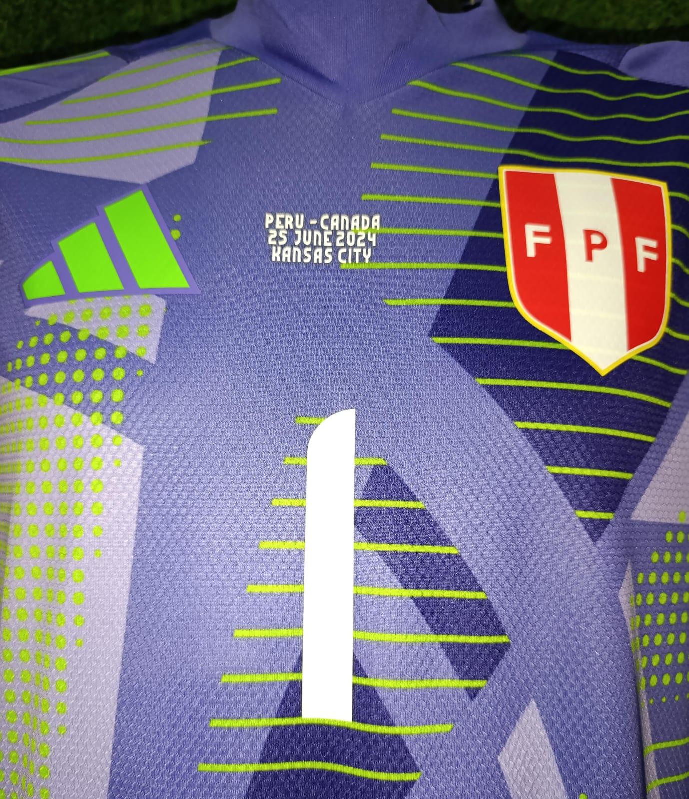 JERSEY PERU PORTERO COPA AMERICA 2024 GALLESE #1