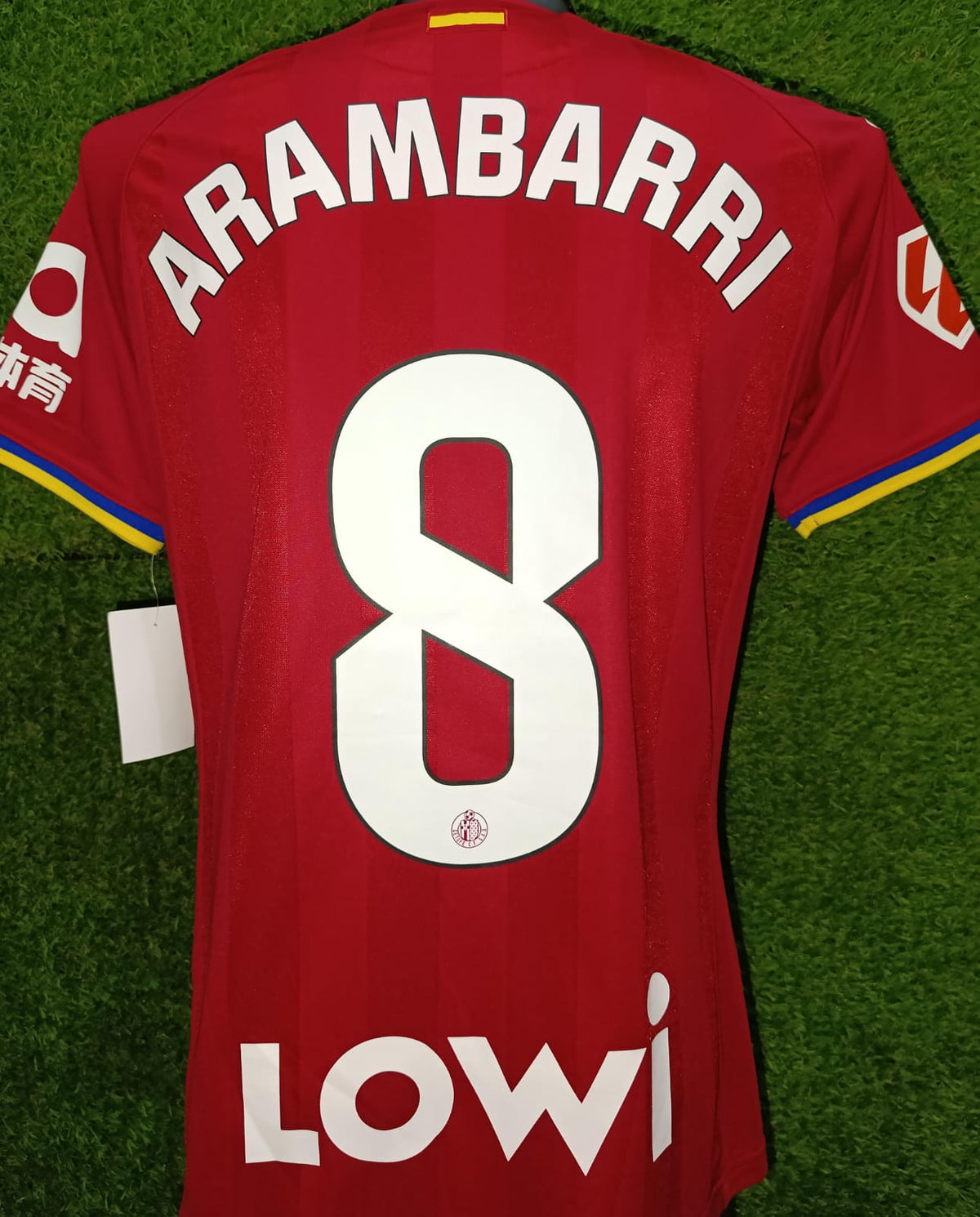 JERSEY VISITANTE GETAFE CF #8 AFAMBARRI 25/26