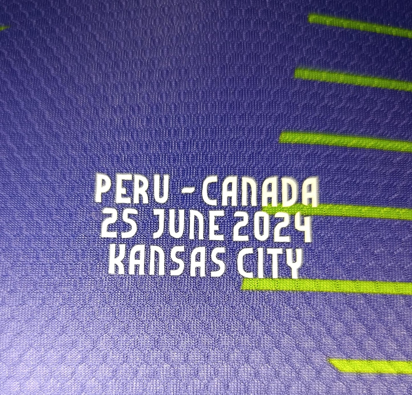 JERSEY PERU PORTERO COPA AMERICA 2024 GALLESE #1