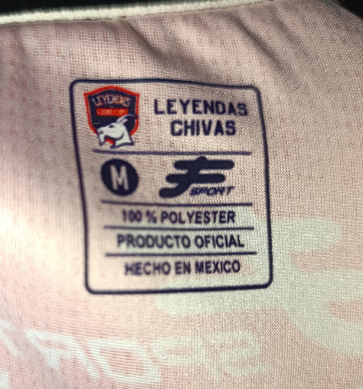 JERSEY LEYENDAS DEL GUADALAJARA #6 ESPARZA
