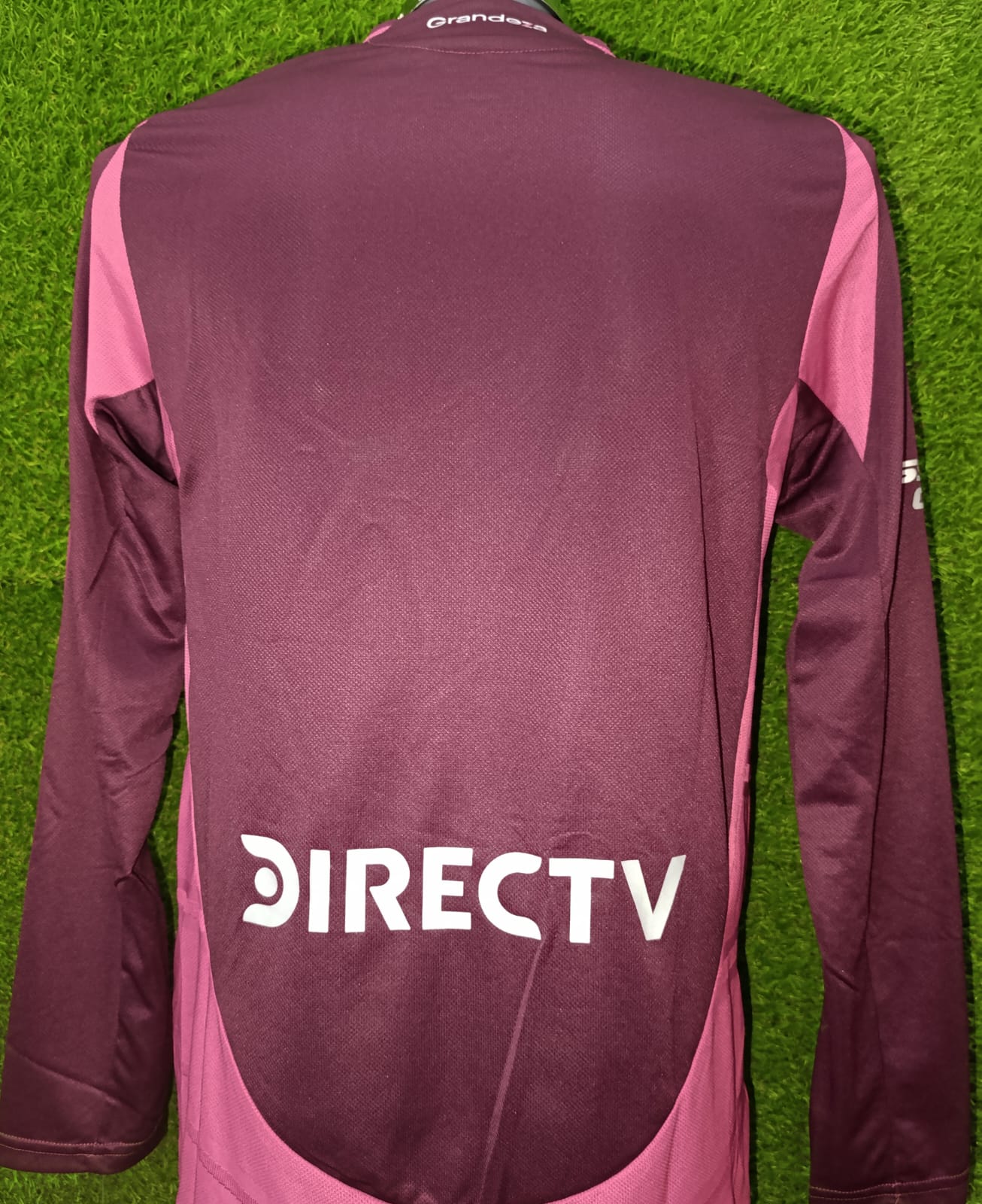 JERSEY RIVER PLATE VISITA VERSION JUGADOR MANGA LARGA