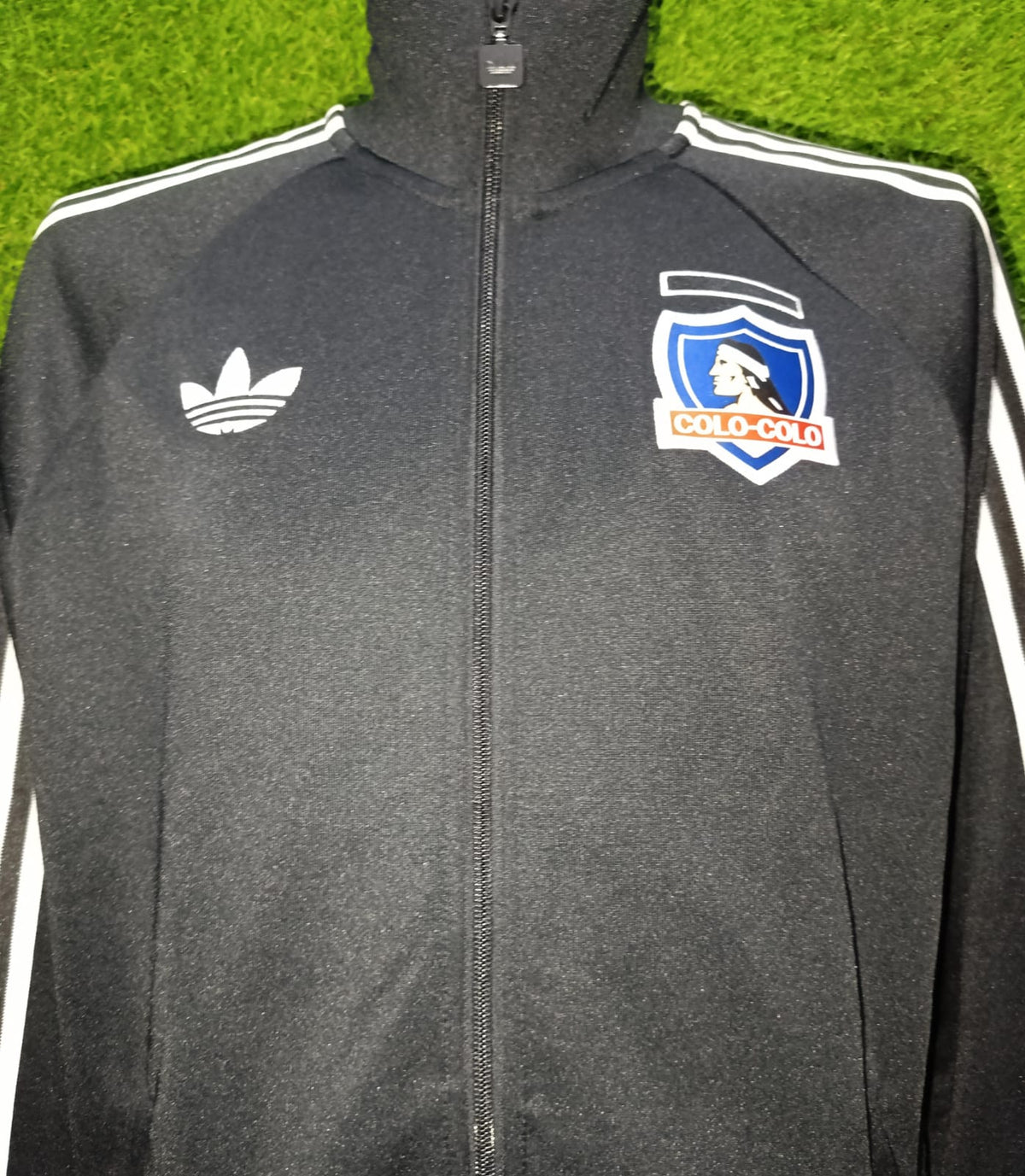 CHAQUETA DEPORTIVO ORIGINALS COLO-COLO NEGRO