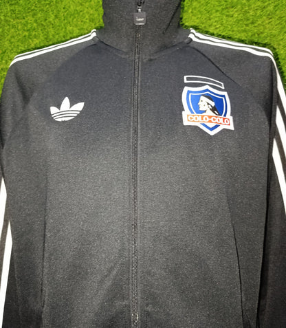 CHAQUETA DEPORTIVO ORIGINALS COLO-COLO NEGRO