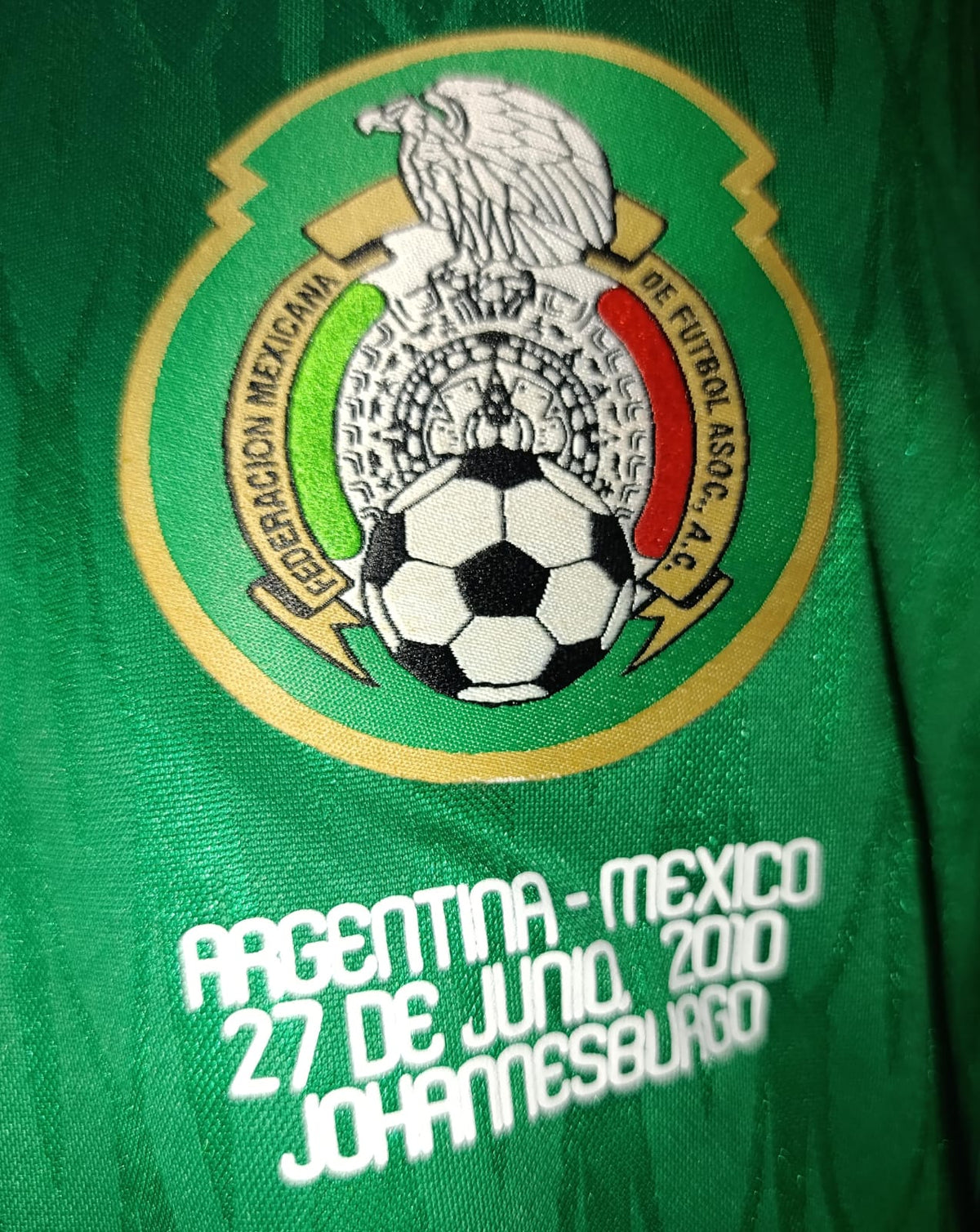 JERSEY LOCAL SELECCIÓN MEXICANA/10 #5 OSORIO
